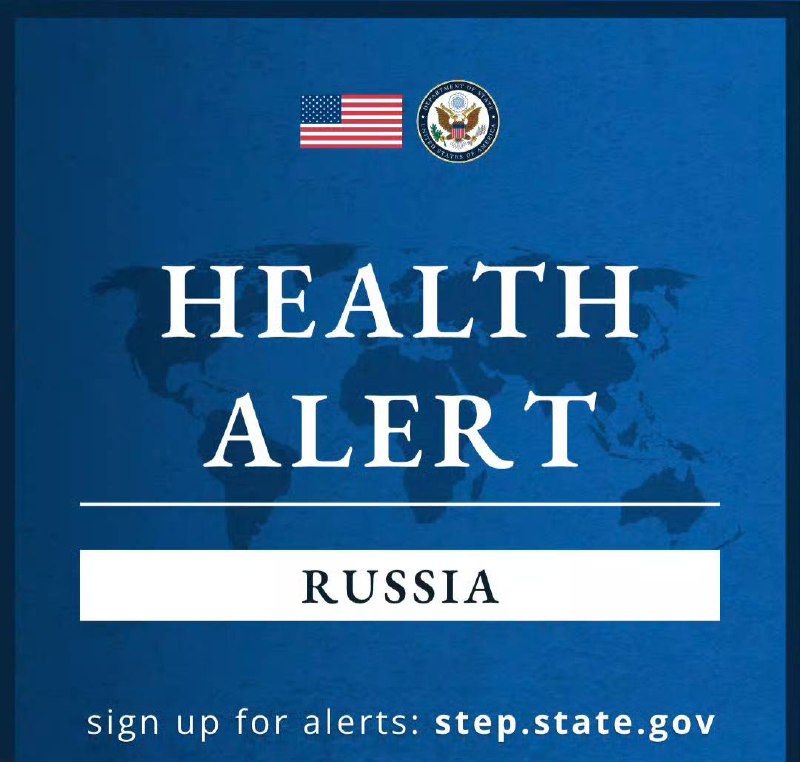 10月6日，美国驻莫斯科大使馆发布健康警报，建议目前身处俄罗斯的美国公民立即离开，并强烈建议计划前往俄罗斯的美国公民不要前往