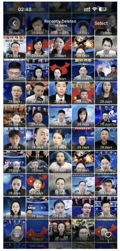 “蛆块链”近日，一名知乎网友抱怨：最近我的抖音账号一下子窜出来几百个讲国际时事的主播矩阵