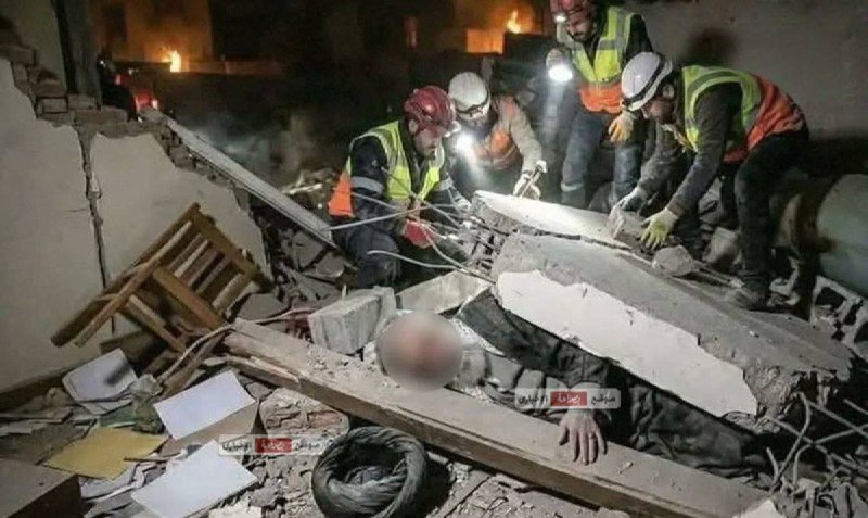 疑似哈梅内伊遗体注：该照片暂未得到权威媒体证实查看原文