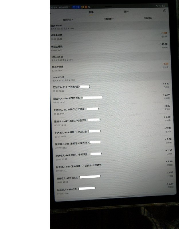 网友投稿：你好，李老师我投个稿，美团骑手退押金要扣手续费的问题