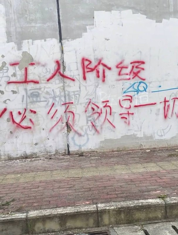 9月12日，据网友反映，安徽阜阳和平公园一角有大量文字涂鸦，其中包括“中国万岁世界和平”、“走资派还在走”、“工人阶级必须领导一切”、“千万不能忘记阶级斗争”等极具时代色彩的历史标语