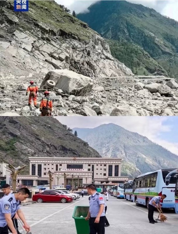 西藏吉隆口岸国门泥石流前后对比图查看原文📝 引用推文:8月27日，西藏与尼泊尔边境泥石流灾害情况比较图1、图2：吉隆口岸灾前与灾后位置对比图3、图4：尼泊尔一侧口岸灾前与灾后对比查看引用原文西藏吉隆口岸国门泥石流前后对比图查看原文📝 引用推文:8月27日，西藏与尼泊尔边境泥石流灾害情况比较图1、图2：吉隆口岸灾前与灾后位置对比图3、图4：尼泊尔一侧口岸灾前与灾后对比查看引用原文