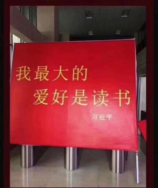 2月23日，有网友发现，「习」组合「背书」在微博是违禁词库