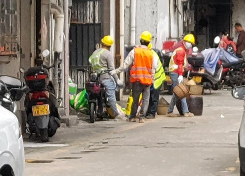 网友投稿：10月23日，江门仍在继续经理居民种植的绿植