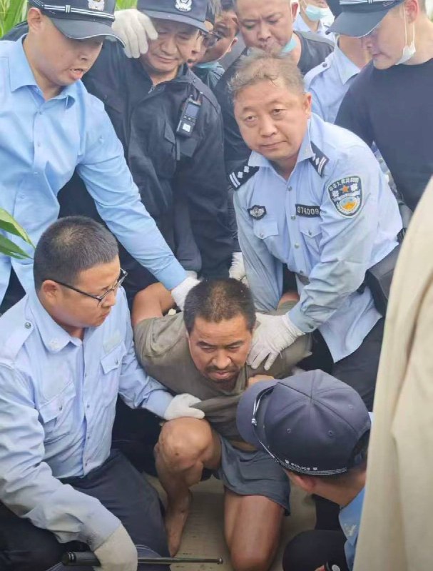 8月8日，河南西平重大刑案嫌疑人被抓获